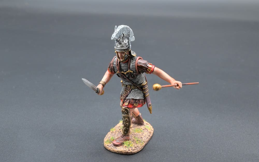 THOMAS GUNN ROMAN EMPIRE ROM107 ROMAN FIGHTING OPTIO RED MIB 